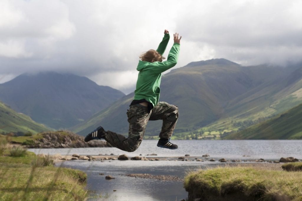 Man Jumping