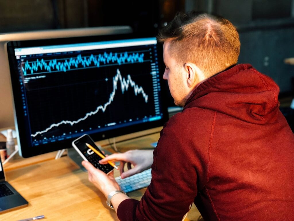 Person Looking At Chart