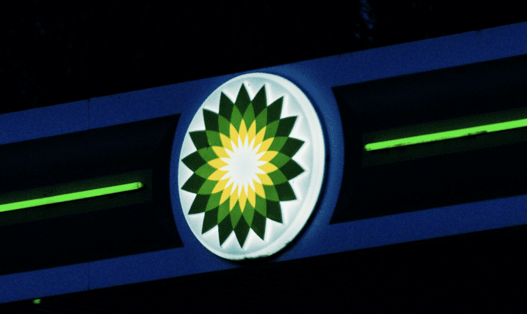 Bp Garage At Night